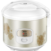 美的（Midea） 电饭煲 精铸发热盘 简单易控 黑晶内胆家用迷你小电饭锅 3升黑晶内胆MB-WYJ301 （2-6人）