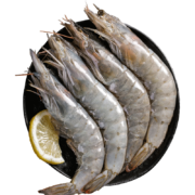 京鲜港 厄瓜多尔白虾1.5kg/盒 大号30-40规格