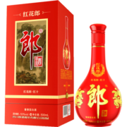 郎酒 红花郎 红十（10） 53度酱香型白酒500ml单瓶 高度白酒第四代