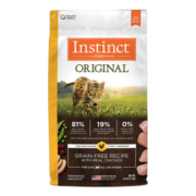 INSTINCT进口猫粮百利无谷鸡成猫干粮11磅