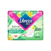 薇尔 Libresse 植萃V感极薄棉柔加长日用卫生巾 28.5cm*8片