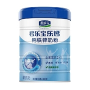 君乐宝乐钙钙铁锌高钙含量高铁学生早餐成人奶粉800g
