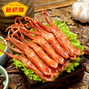 浙江老字号，藤桥牌 温州特产 即食鸭舌头 48g*2袋 (约16包)
