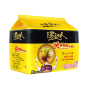 统一方便面 汤达人酸酸辣辣豚骨拉面130g*5袋速食泡面早餐