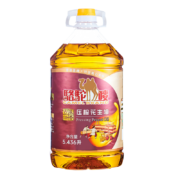 京东百亿补贴：骆驼唛 食用油 古法原香压榨花生油5.436L