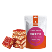 枣乐趣 枣仁派红枣夹核桃仁 原味枣仁派188g*1袋＊2件