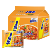 限学生：康师傅 方便面  1倍半大面饼110g 五连包