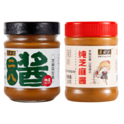 六必居二八酱北京国营纯芝麻酱拌面热干面麻酱家用调味酱火锅蘸料