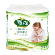 京喜特价APP: 雨森 天然柔滑妇婴卷纸 150gX2卷+凑单
