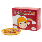 京东PLUS：窝小芽 一周彩虹儿童馄饨组合 405g*8件
