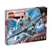 乐高（LEGO）漫威DC超级英雄系列男女孩积木玩具粉丝收藏生日礼物 76248 复仇者联盟昆式战机
