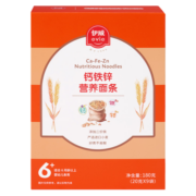 伊威（Eastwes）婴幼儿辅食钙铁锌线面 宝宝营养面条180克(9袋)6-36月适用