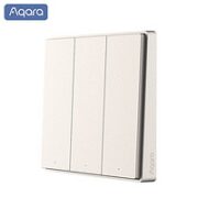 Aqara 绿米联创 D1 三键面板 香槟金