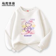 马克华菲 女童休闲卫衣
