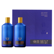 珍酒【中秋送礼】佳品·礼赠 53度酱香白酒大曲坤沙纯粮酒礼盒装 佳品&礼赠500ml*2瓶1盒