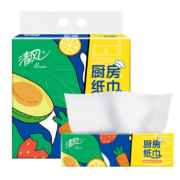 清风 厨房用纸 厨房抽纸 76张*3包