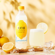 农夫山泉 大柠檬 鲜榨柠檬汁汽水 380ml*6瓶