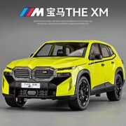 飞越无限 宝马2023全新系列 THE XM 合金车模 贯穿式LED可亮+方向联动+第三代锌合金