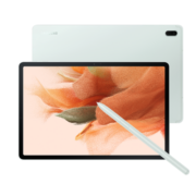 三星平板电脑Tab S7 FE 12.4英寸2.5K高清全面屏6G+128G含Spen触控笔网课学习游戏办公WIFI版山茶青