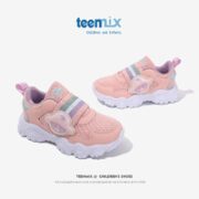 TEENMIX 天美意 2023秋季新款圆头运动鞋软底儿童休闲鞋