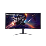 LG 45GR95QE 45英寸 准4K曲面屏 OLED电竞 240Hz 0.03ms (GtG) PBP PIP 兼容G-Sync 超宽带鱼屏 HDMI2.1 PS5/XBOX游戏电竞显示屏
