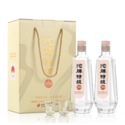 舍得 沱牌特级T68 浓香型白酒 50度 480ml*2瓶*4盒 礼盒整箱装