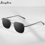 JingPro 镜邦 1.60MR-8近视太阳镜（含散光）+超酷双梁飞行员镜框多款可选