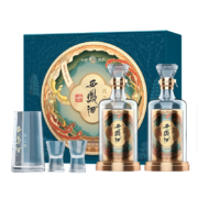 超级补贴：西凤 大唐荣耀兴之梦 52度凤香型白酒 500ml*2瓶礼盒装