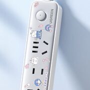 UGREEN 绿联 插排 2五孔+1两孔，全长1m