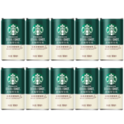 星巴克 (Starbucks)星倍醇咖啡 罐装即饮浓咖啡饮料 经典浓郁 180ml*10罐