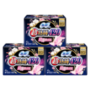 苏菲卫生巾超熟睡420mm超长夜用12片姨妈巾