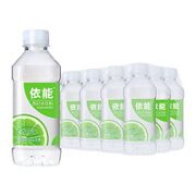 yineng 依能 青柠味苏打水饮料350ml*15瓶弱碱性无糖0脂无气