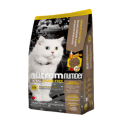 纽顿（Nutram Number）加拿大进口 T24鲑鱼&鳟鱼配方全价猫粮无谷幼猫成猫天然粮 5.45kg（有罐头）
