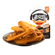 来伊份 来吃鸭鸭翅膀 卤味鸭肉休闲零食分享装125g/袋新老包装随机发货