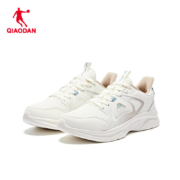 PLUS会员：QIAODAN 乔丹 运动鞋减震耐磨轻便跑步鞋 象牙色/奶茶色-211 42
