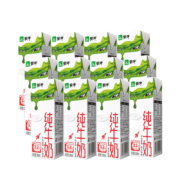 Plus会员:蒙牛 纯牛奶礼200ml*12盒