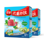 plus会员:三全 儿童水饺 猪肉嫩青菜 300g*2盒 共84只 组合装早餐饺子儿童食品