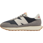 NEW BALANCE NB官方男鞋女鞋237系列舒适透气潮流百搭时尚复古运动休闲鞋 浅灰/深蓝色 MS237SC 43(脚长27.5cm)