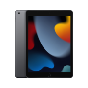 有券的上、PLUS会员：Apple 苹果 iPad 第9代 10.2英寸平板电脑 2021款 ipad9（64GB WLAN版/A13芯片/1200万像素/iPadOS）深空灰色
