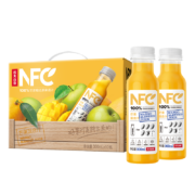 PLUS会员：农夫山泉 NFC果汁饮料 100%NFC芒果混合汁300ml*10瓶 礼盒装+凑单品