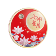 PLUS会员：徐福记混合口味七星伴月月饼礼盒880g*2件