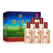 泸州老窖六年窖头曲 浓香型白酒 52度 125ml*6瓶 礼盒装小酒中秋送礼