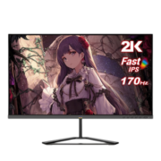 优派23.8英寸2K Fast IPS 170Hz 1Ms响应 HDR电竞显示器 游戏低蓝光不闪屏 FreeSync 电竞准星  VX2479-2K-PRO