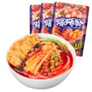 好欢螺 加辣加臭螺蛳粉酸辣粉重辣 加辣加臭5袋