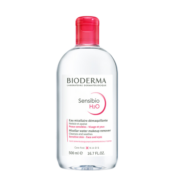 贝德玛（BIODERMA） 卸妆水  原装进口眼唇敏感肌可用 粉水 舒妍多效洁肤液500ml