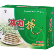 波力海苔味蛋卷216g 休闲零食饼干糕点心早餐代餐 中秋节日礼盒装