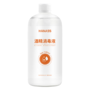 概率券、plus会员：HANASS 海纳斯 酒精消毒液 500ml