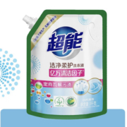京东百亿补贴:超能 洁净柔护洗衣液1kg*4袋