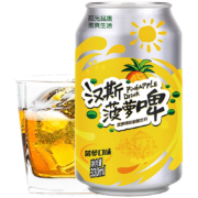 PLUS会员，限地区：汉斯菠萝啤330ml*6罐*2件