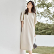 DUIBAI 对白 女式中长连衣裙 CDQ051H